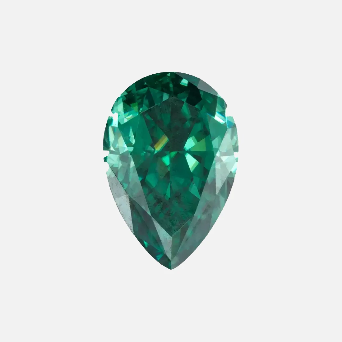 . Green Moissanite