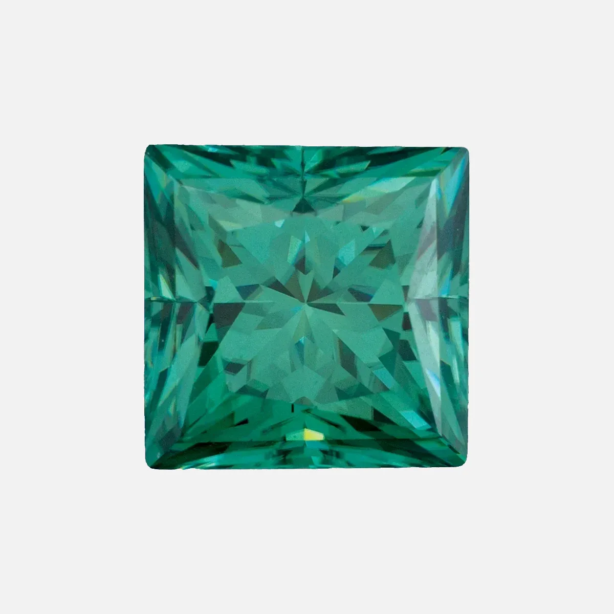 . Green Moissanite