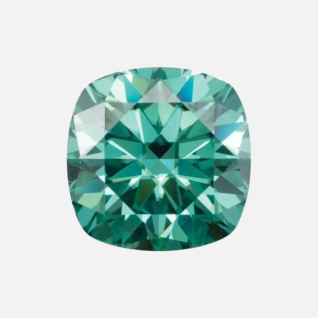 . Green Moissanite