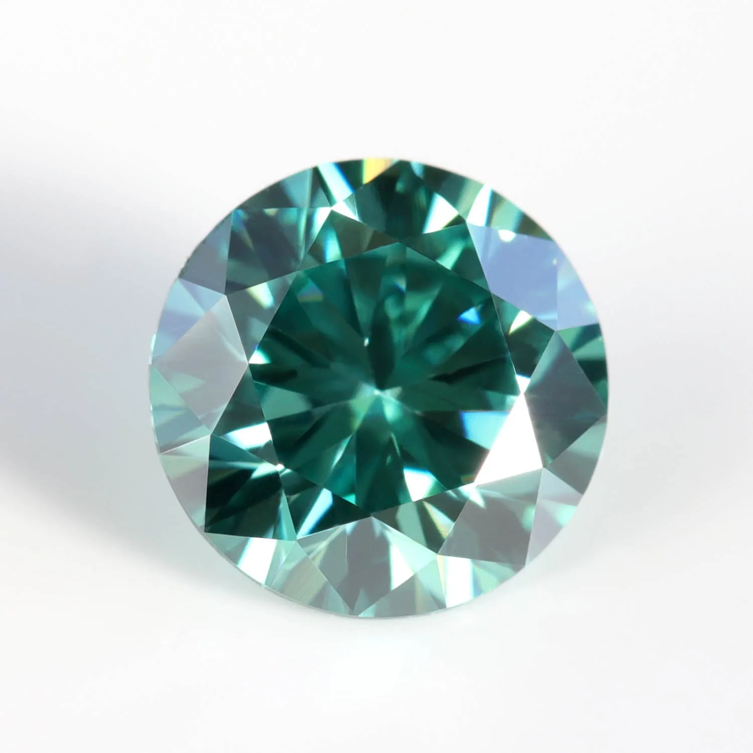 . Green Moissanite