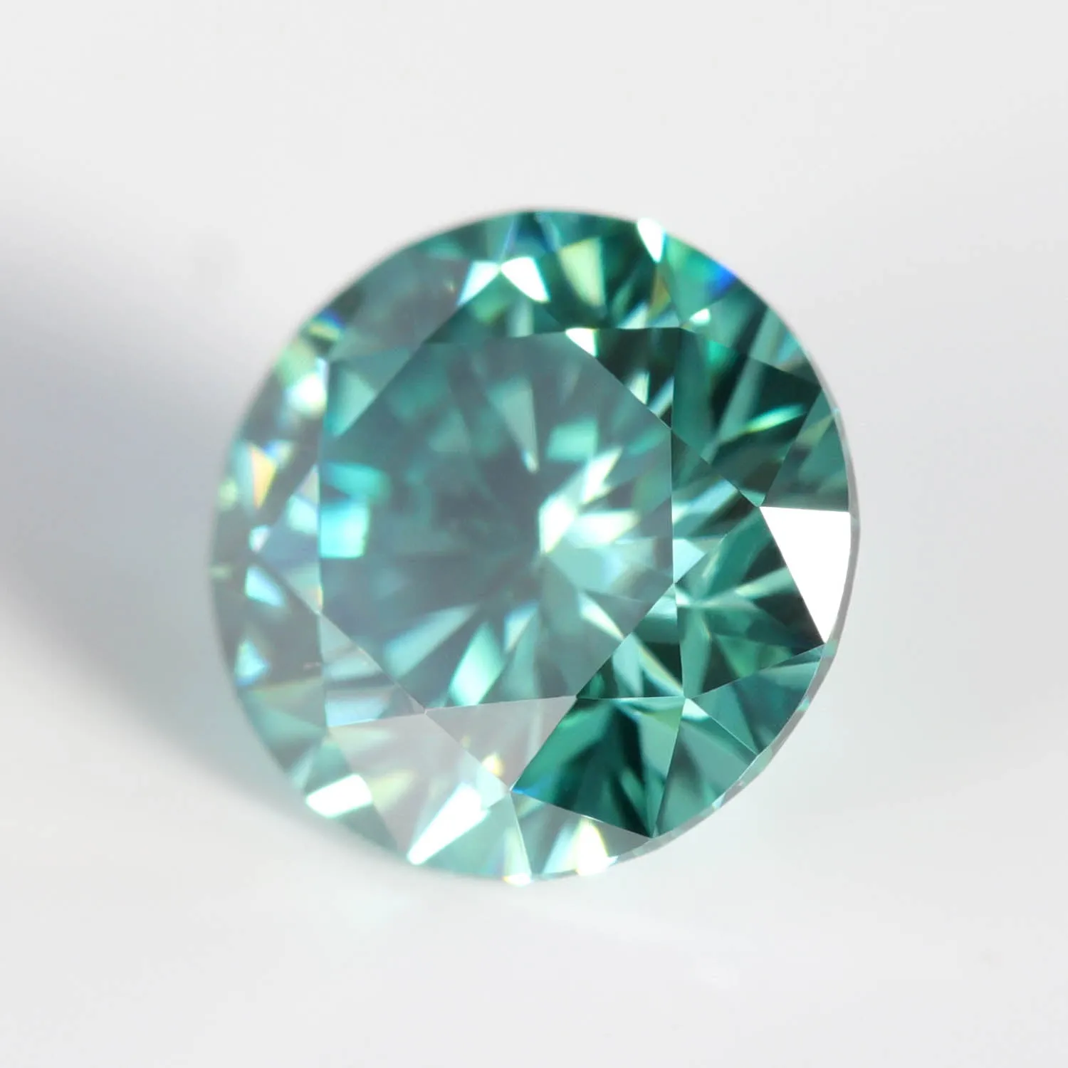 . Green Moissanite