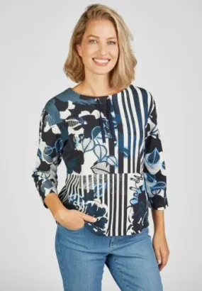 111355- Printed Roundneck Sweatshirt- Rabe