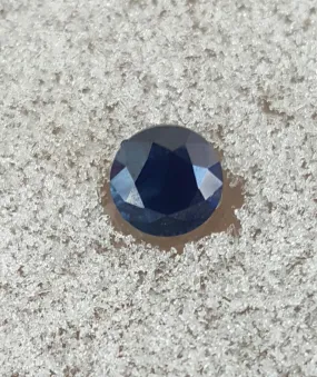 1.32ct INCREDIBLE DARK DEEP BLUE MONTANA SAPPHIRE