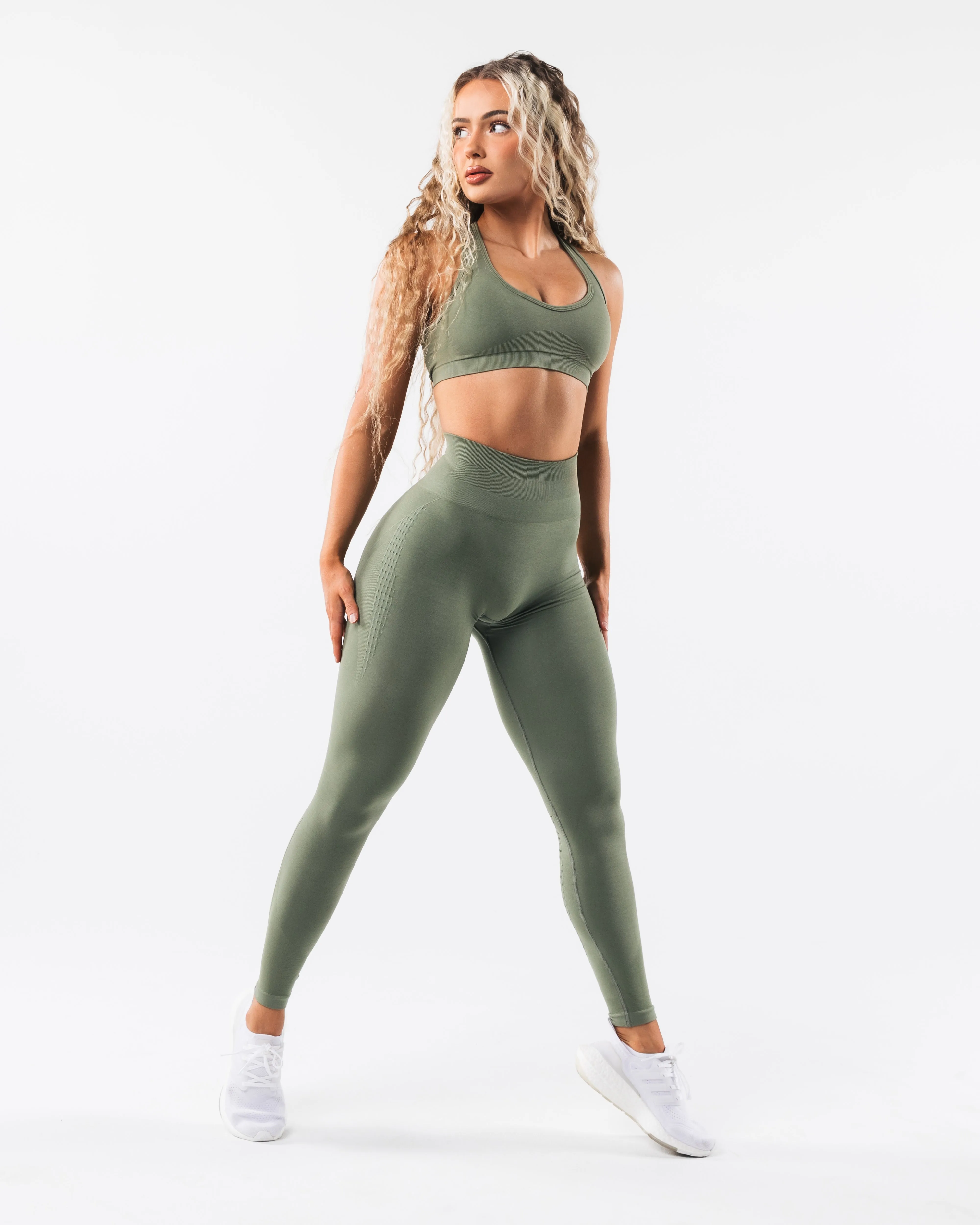 Amplify Contour Legging - Noble Green