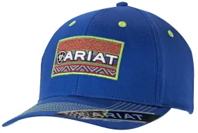 Ariat Blue & Serape Patch Cap