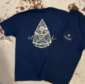 Arrowhead Tee | Dark Navy