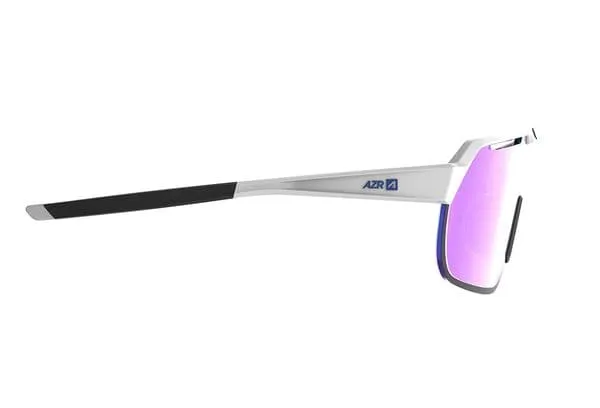 AZR Kromic Victory RX White Glasses / Blue Photochromic Lens