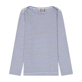 Bateau Tee Blue Stripe