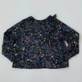 Bonpoint Dark Liberty Print (Faria Flowers) Blouse: 6 Years