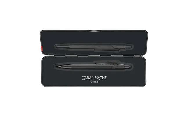 Caran d'Ache Black Code 849 Premium Ball Point Pen