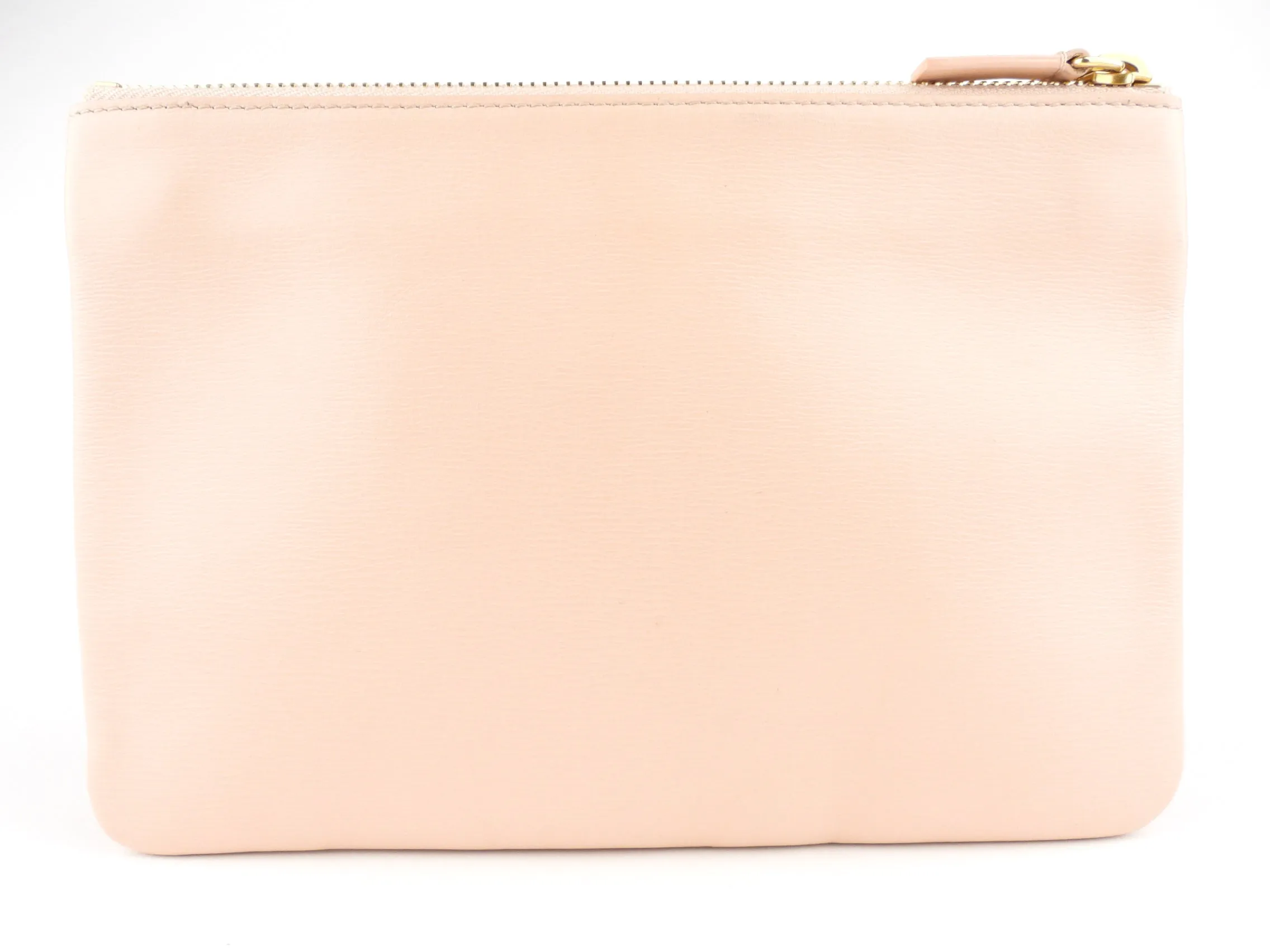 Celine Blush Pink Leather Trio Shoulder Bag