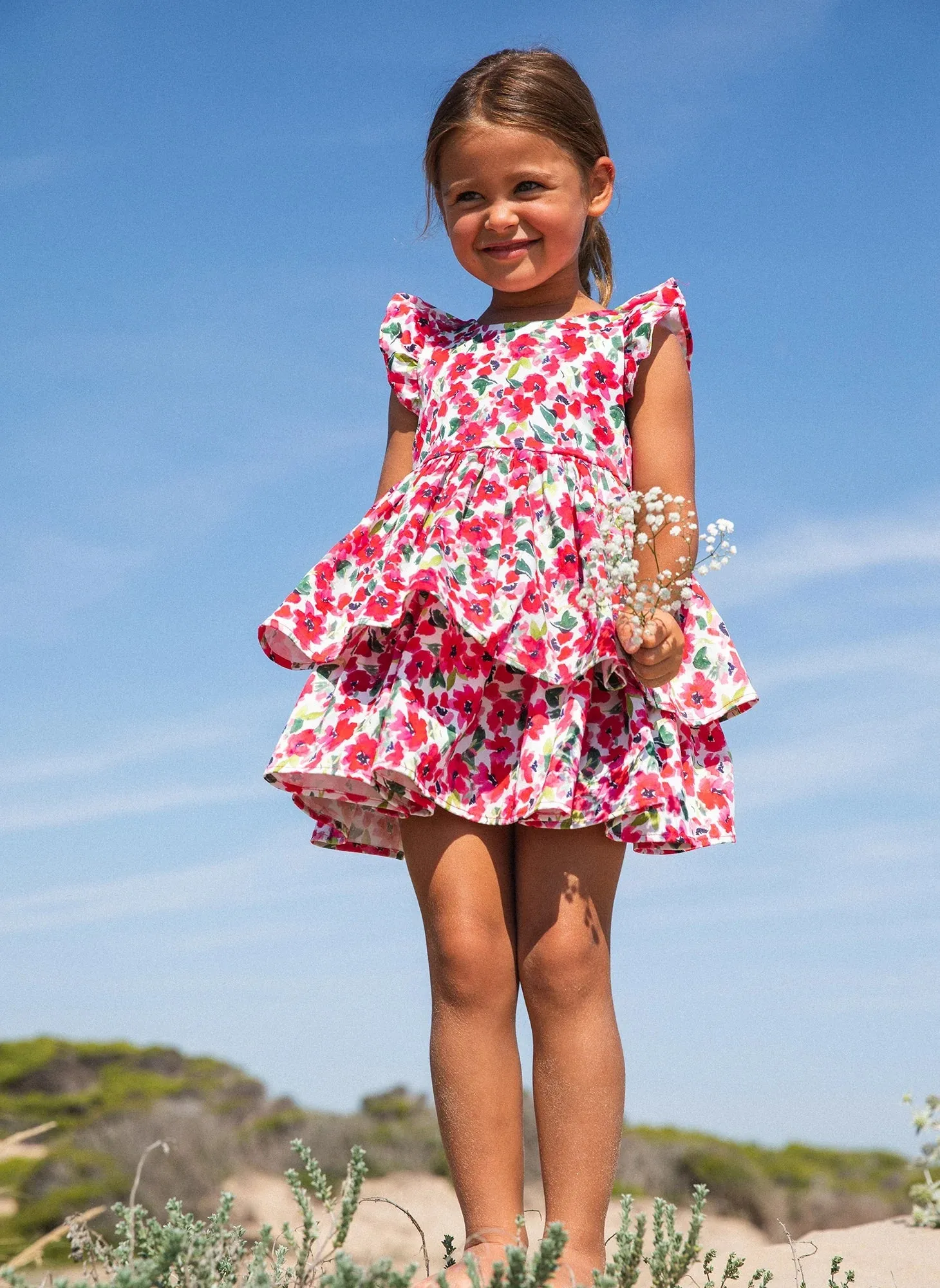 CHESS FUCHSIA DRESS