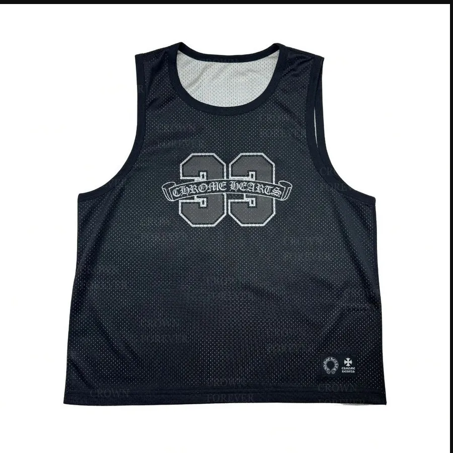 CHROME HEARTS  |Mesh Warm Up Jersey Shirt and Short