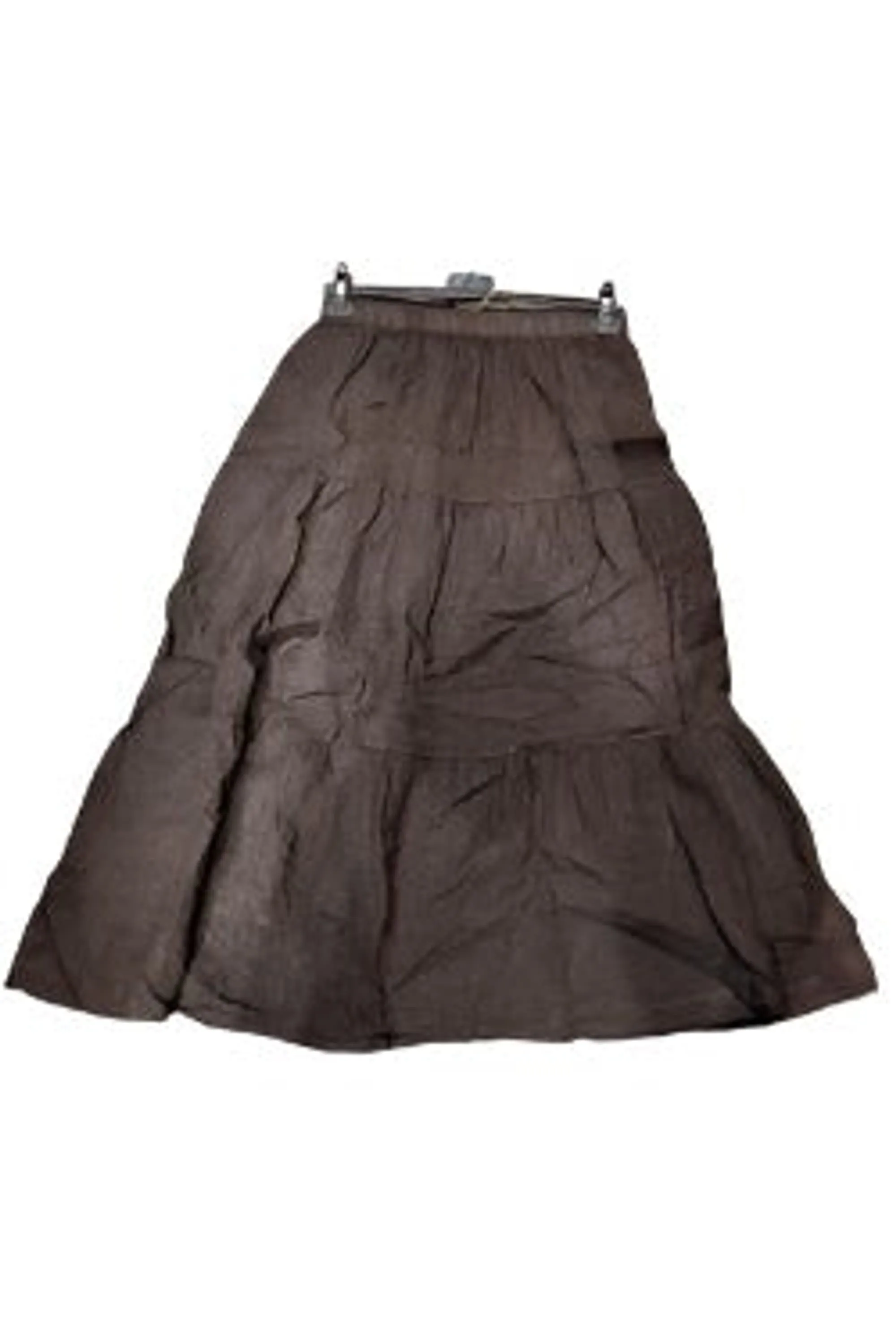 Clever Alice Tiered Linen Skirt (color options)