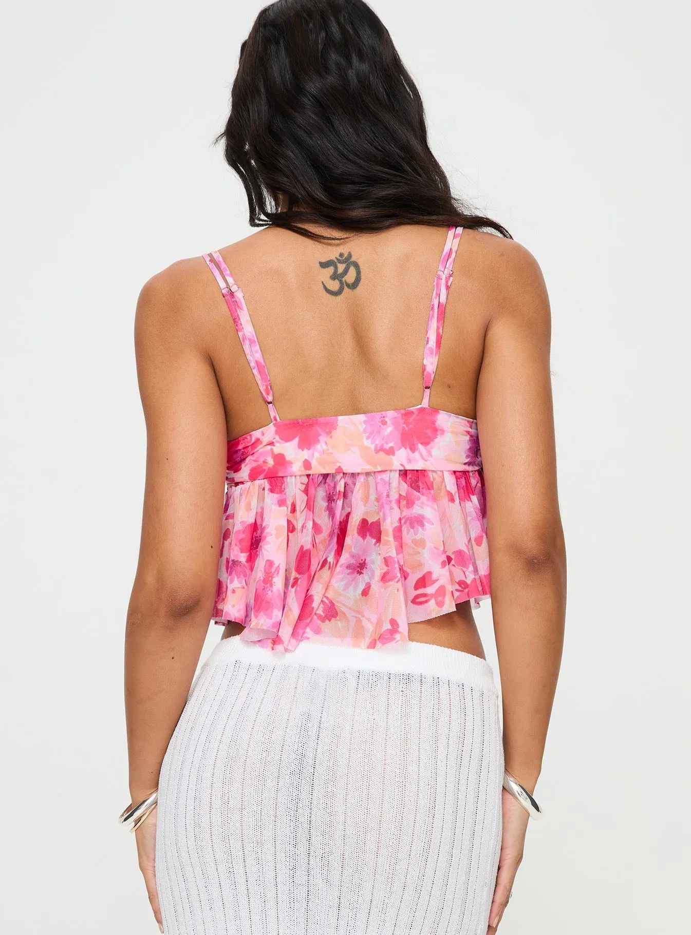 Corella Top Pink Floral