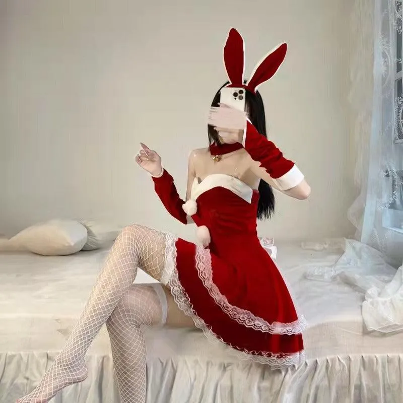 Cosplay Costume Lady Santa Claus