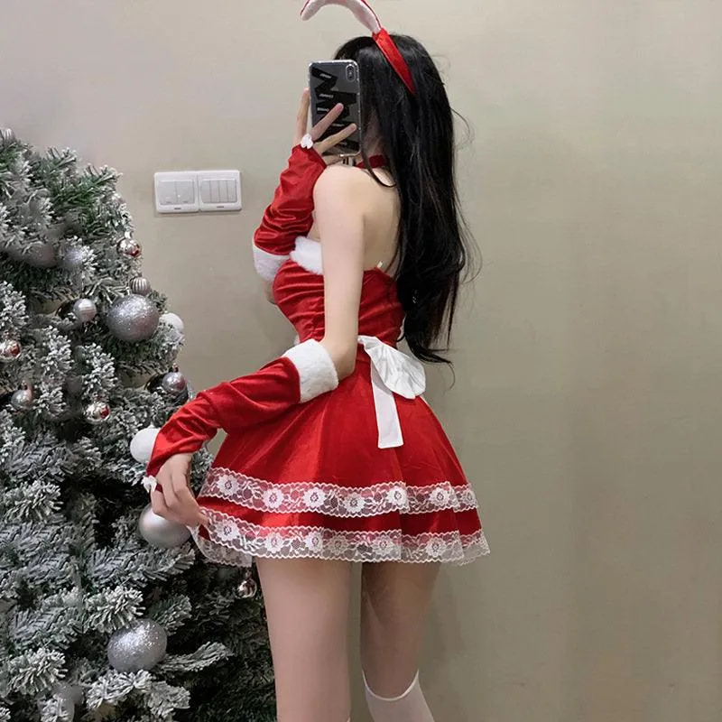 Cosplay Costume Lady Santa Claus