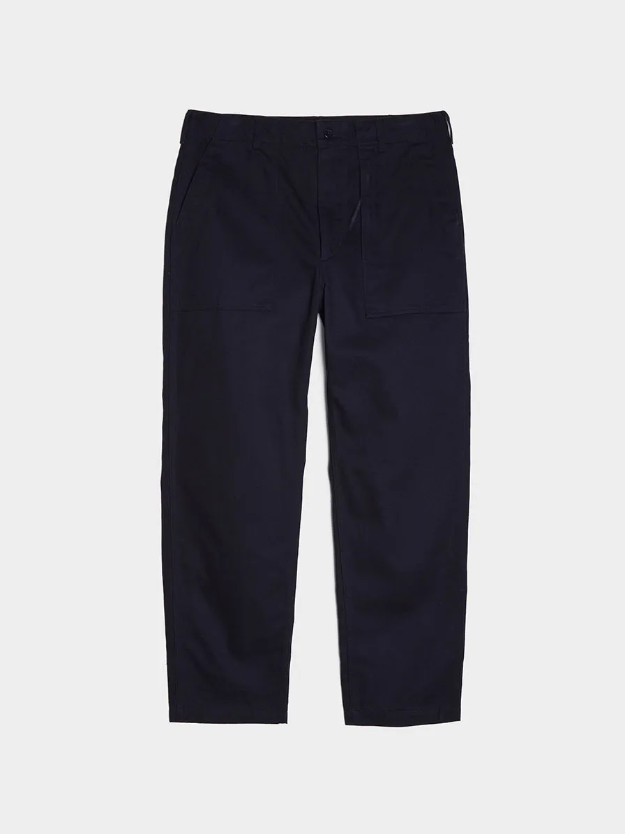 Cotton Heavy Twill Fatigue Pant, Dark Navy