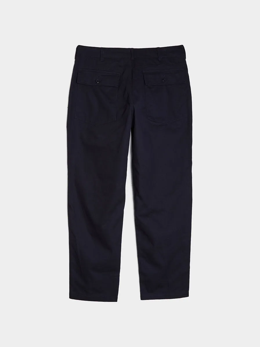 Cotton Heavy Twill Fatigue Pant, Dark Navy