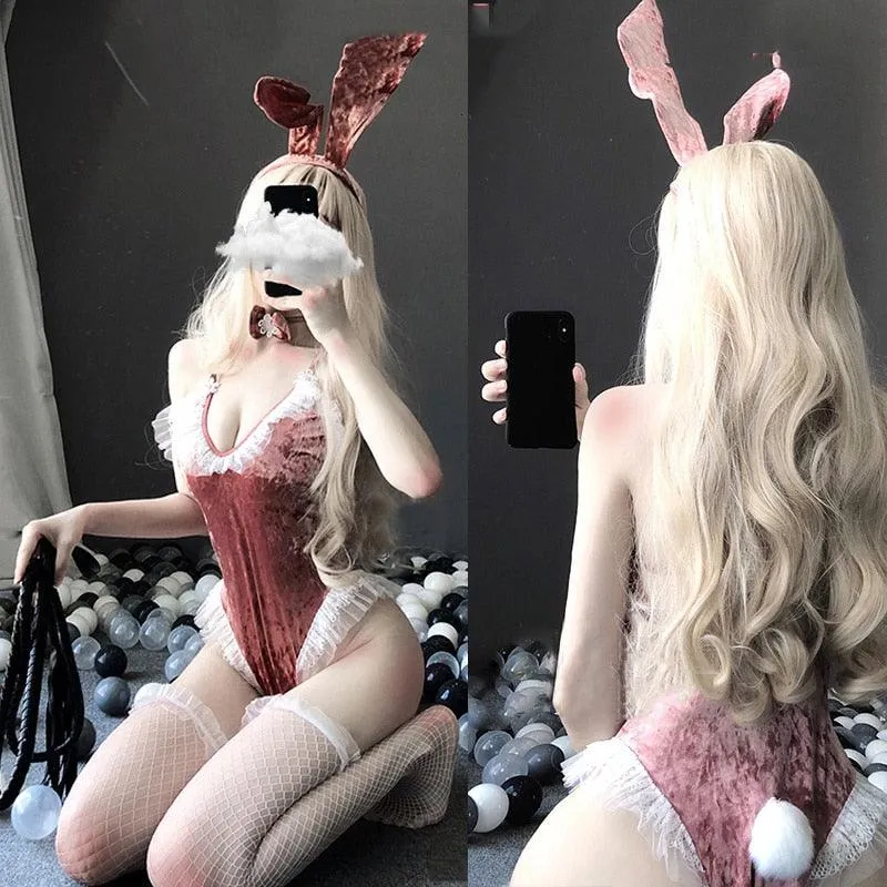 Cute Anime Bunny Cosplay Costume