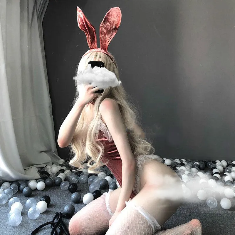 Cute Anime Bunny Cosplay Costume