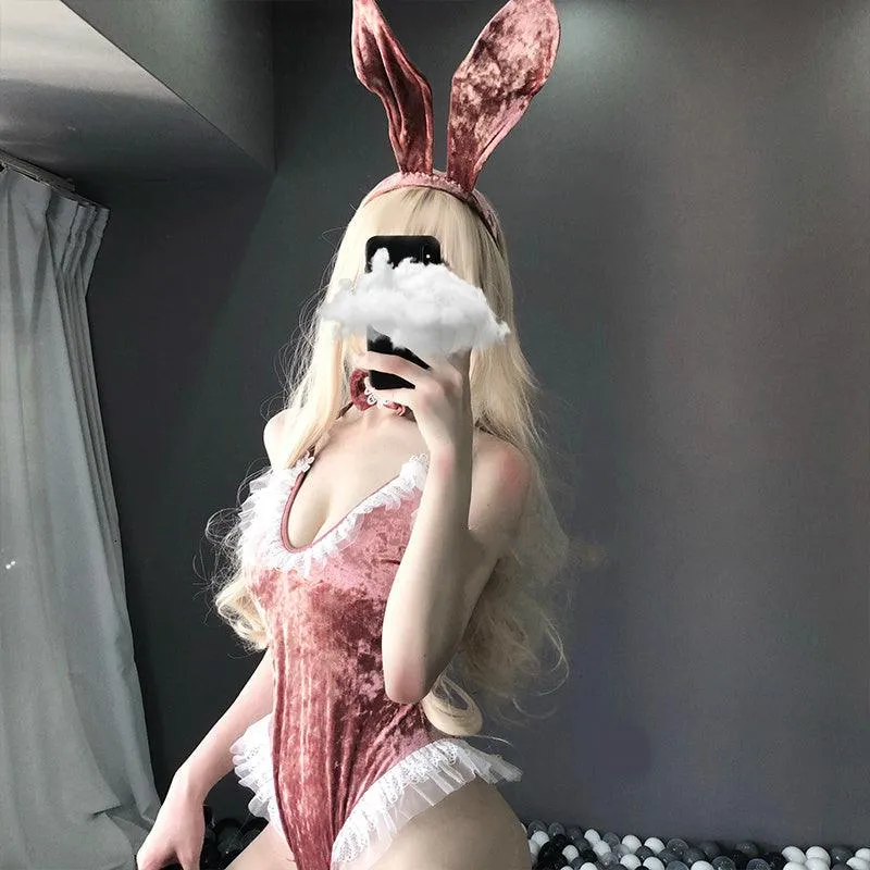 Cute Anime Bunny Cosplay Costume