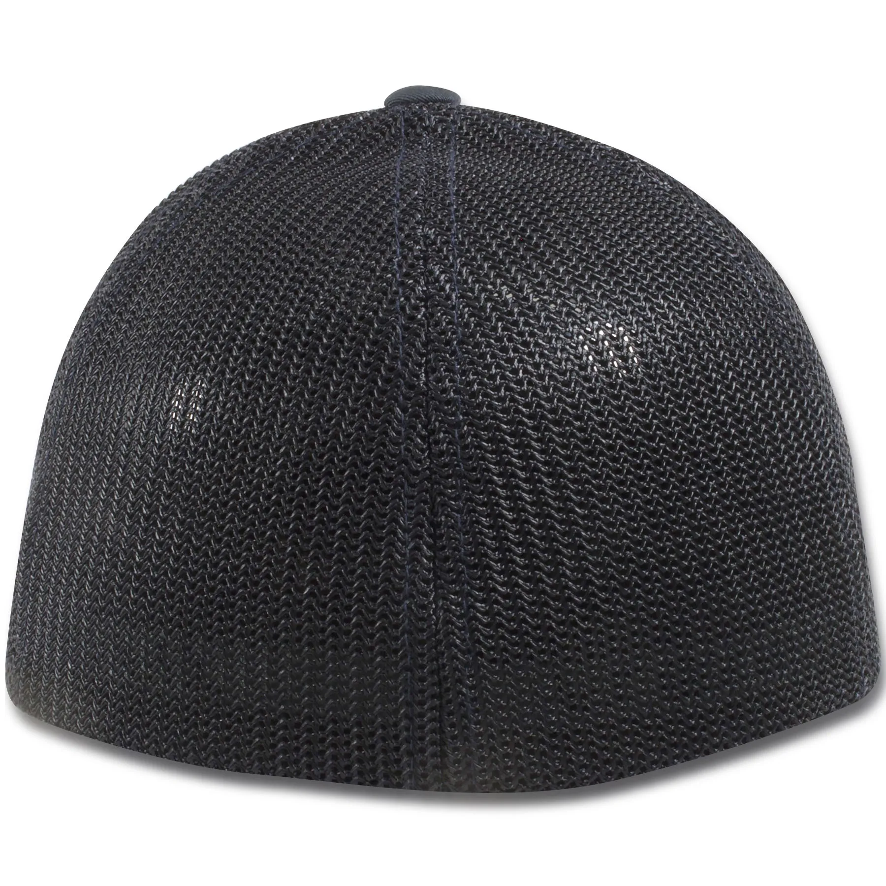 Dark Navy Blue Mesh-Back Flexfit Trucker Hat