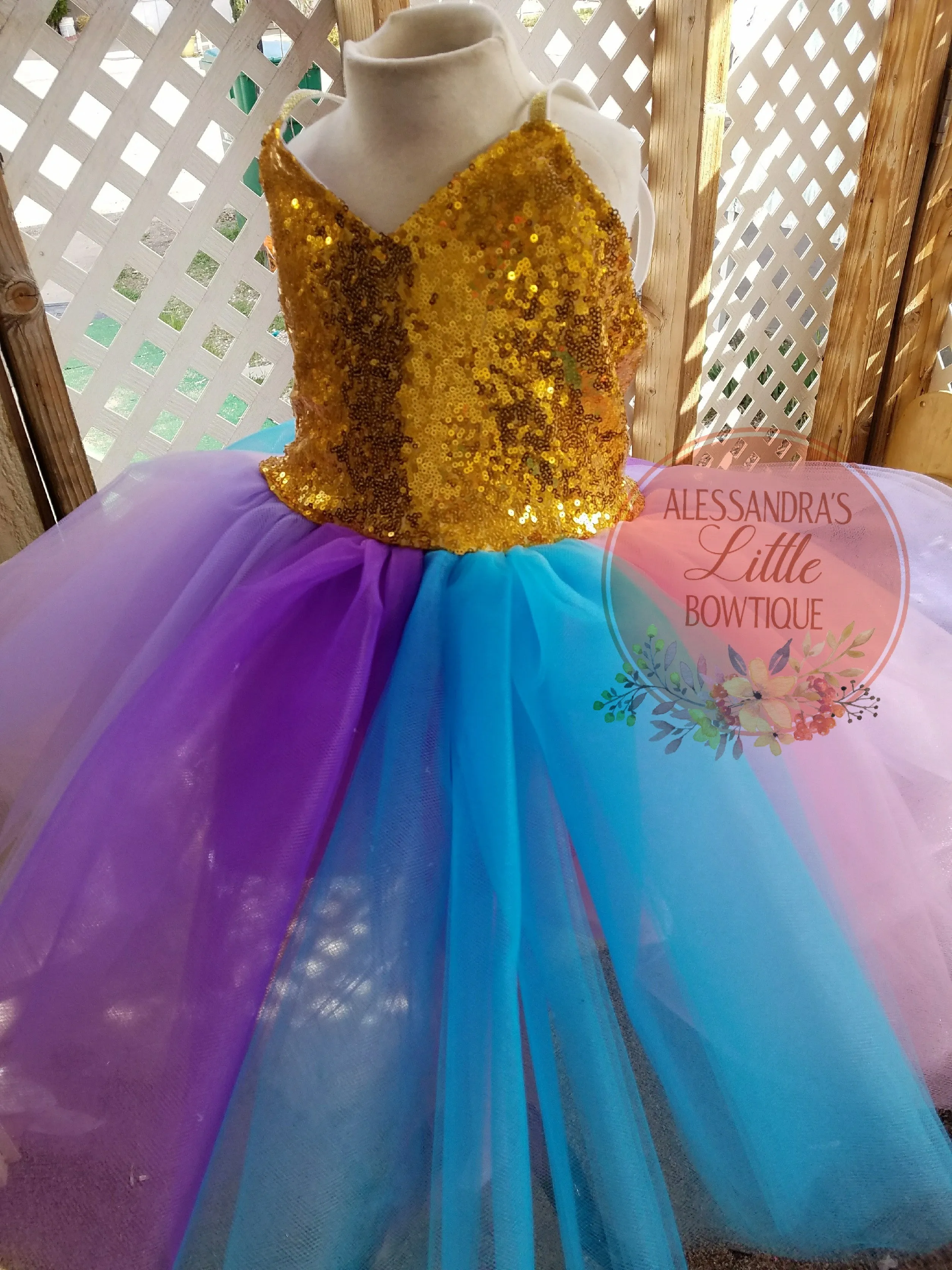 Dream Big Unicorn couture dress