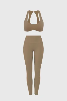 Dreamy Cutout Yoga Bra + High-Waist Invigorate Legging