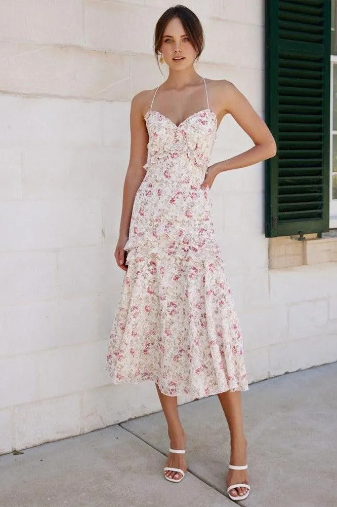 Emilia Dress - Pink Floral