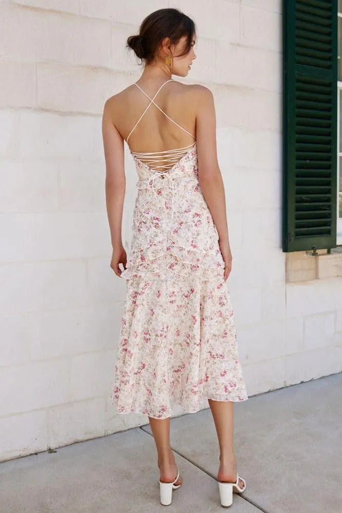 Emilia Dress - Pink Floral