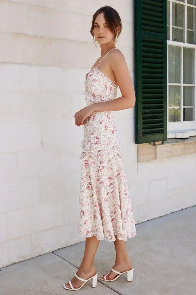 Emilia Dress - Pink Floral