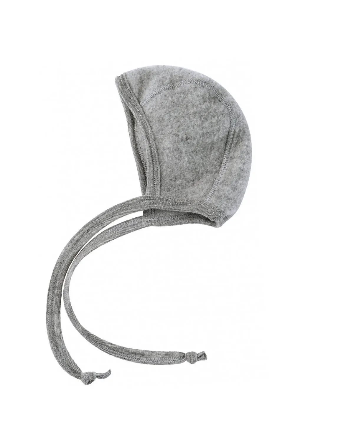 Engel Baby Bonnet Light Grey Melange