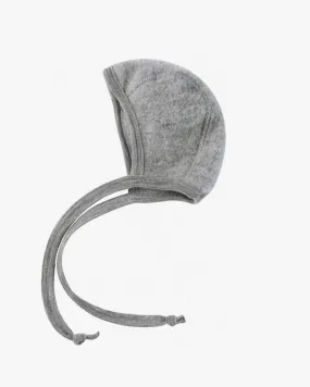 Engel Baby Bonnet Light Grey Melange