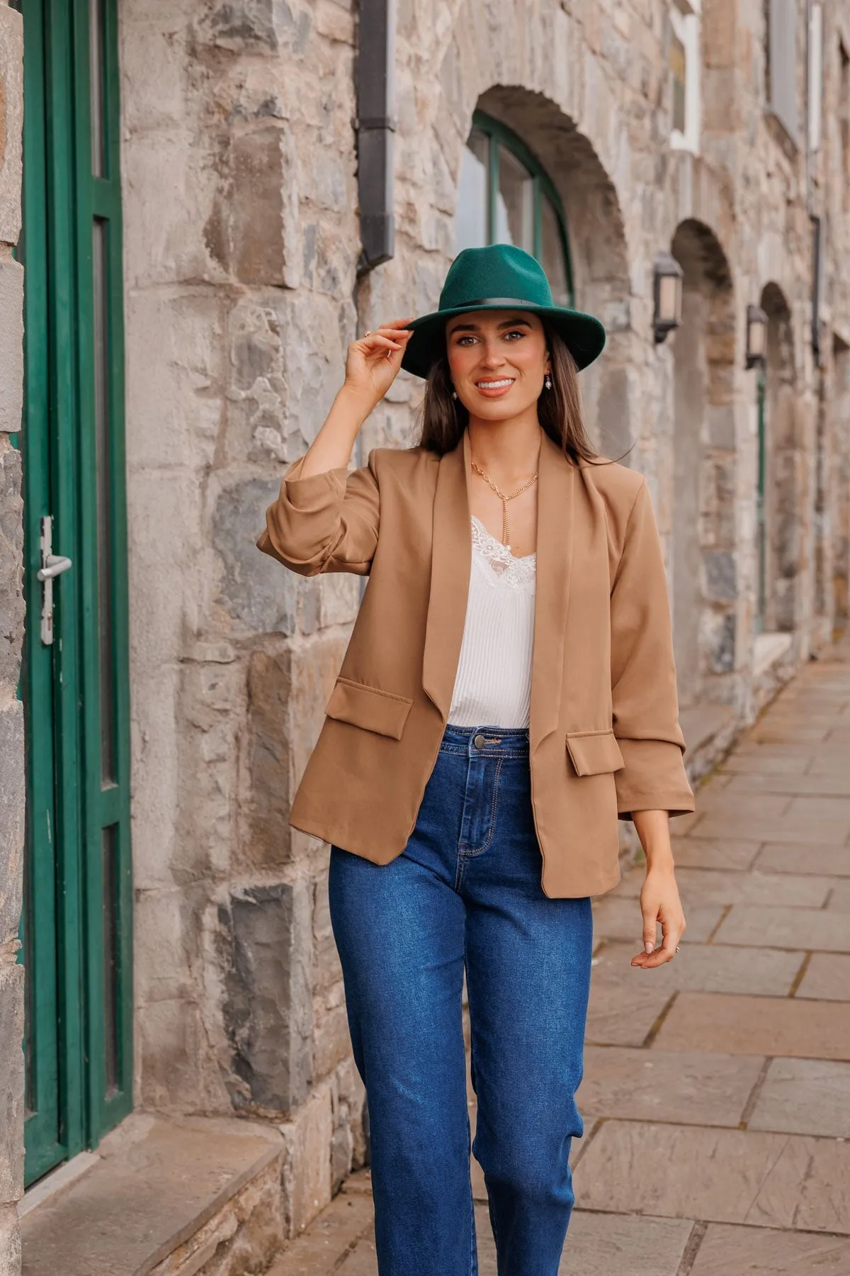 Fedora Hat in Teal