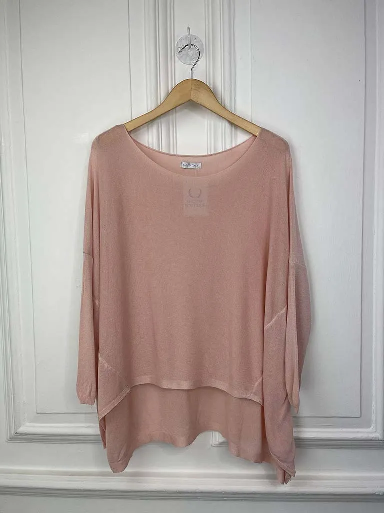 Fine Knit - Blush Pink