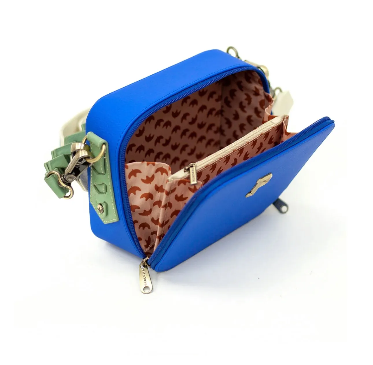 Flora Petit Azul  Bag