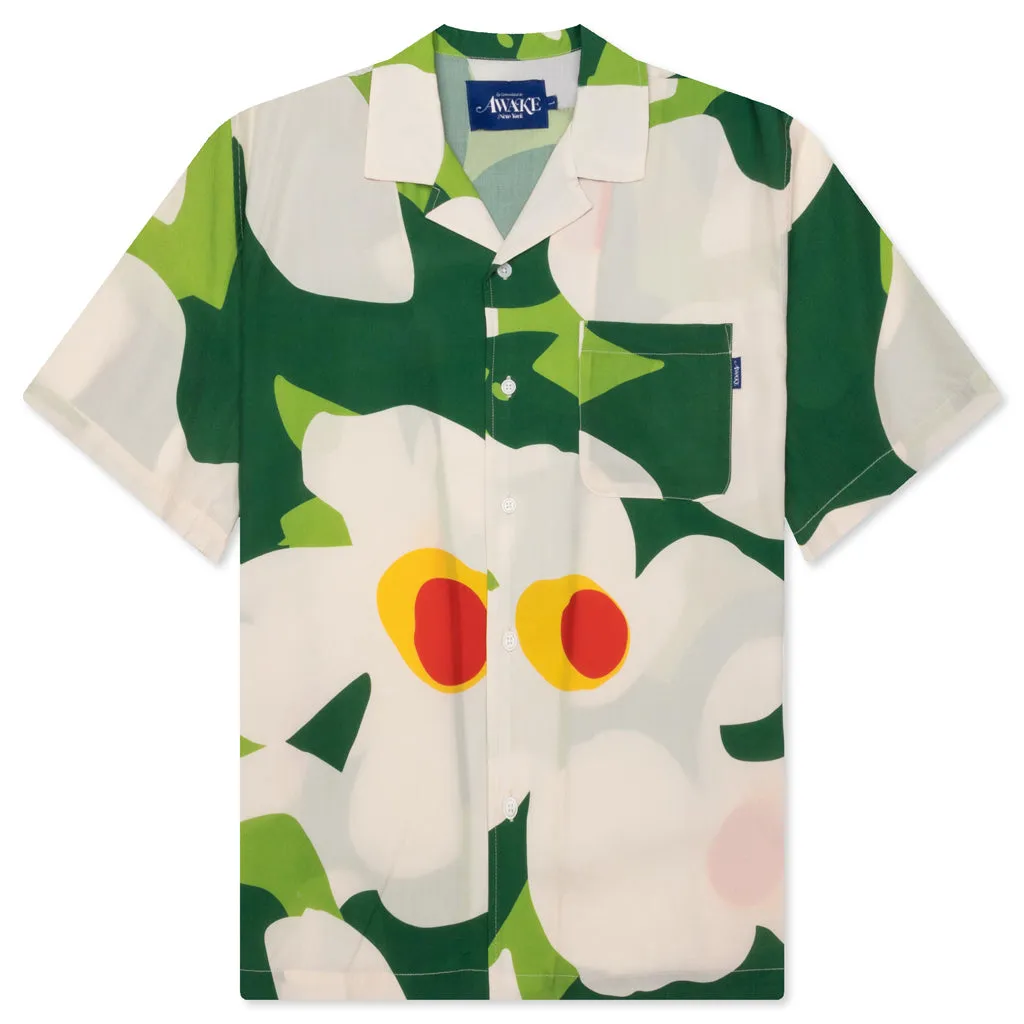 Floral Camp - Green/Multi