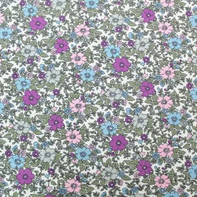 Floral Cotton Poplin - Pastels - Betty