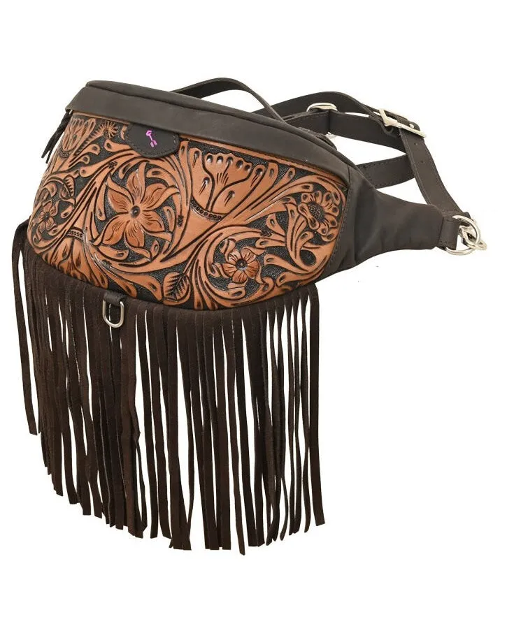 Floral Fringe Bum Bag