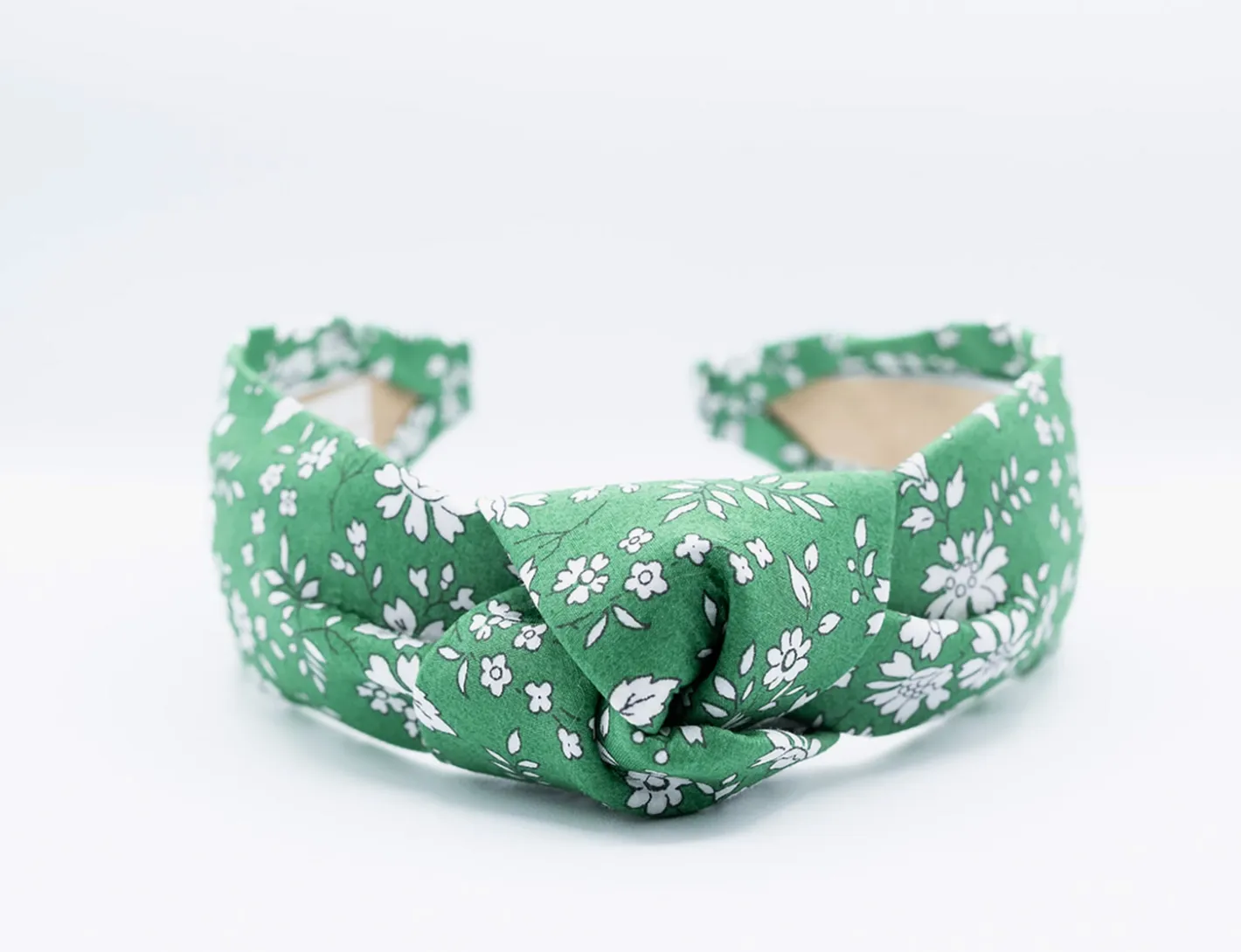 Floral Knot Headband ? Green