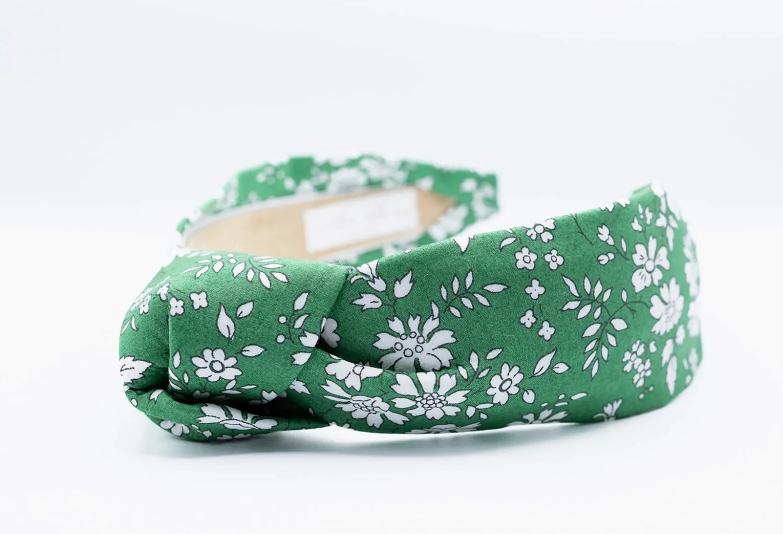 Floral Knot Headband ? Green