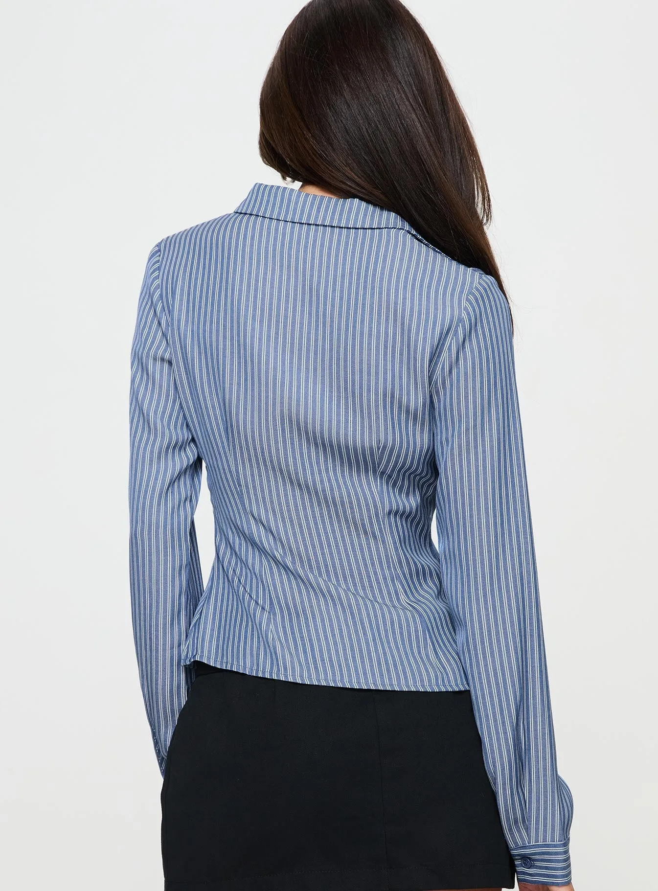 Fogler Shirt Blue Stripe