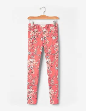 GAP Girls Pink 1969 Serious Stretch Pull-On Legging Jeans