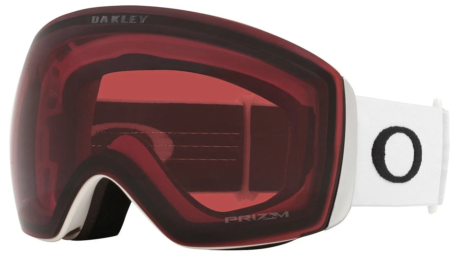 glasses Oakley Flight Deck L - Matte White/Prizm Garnet