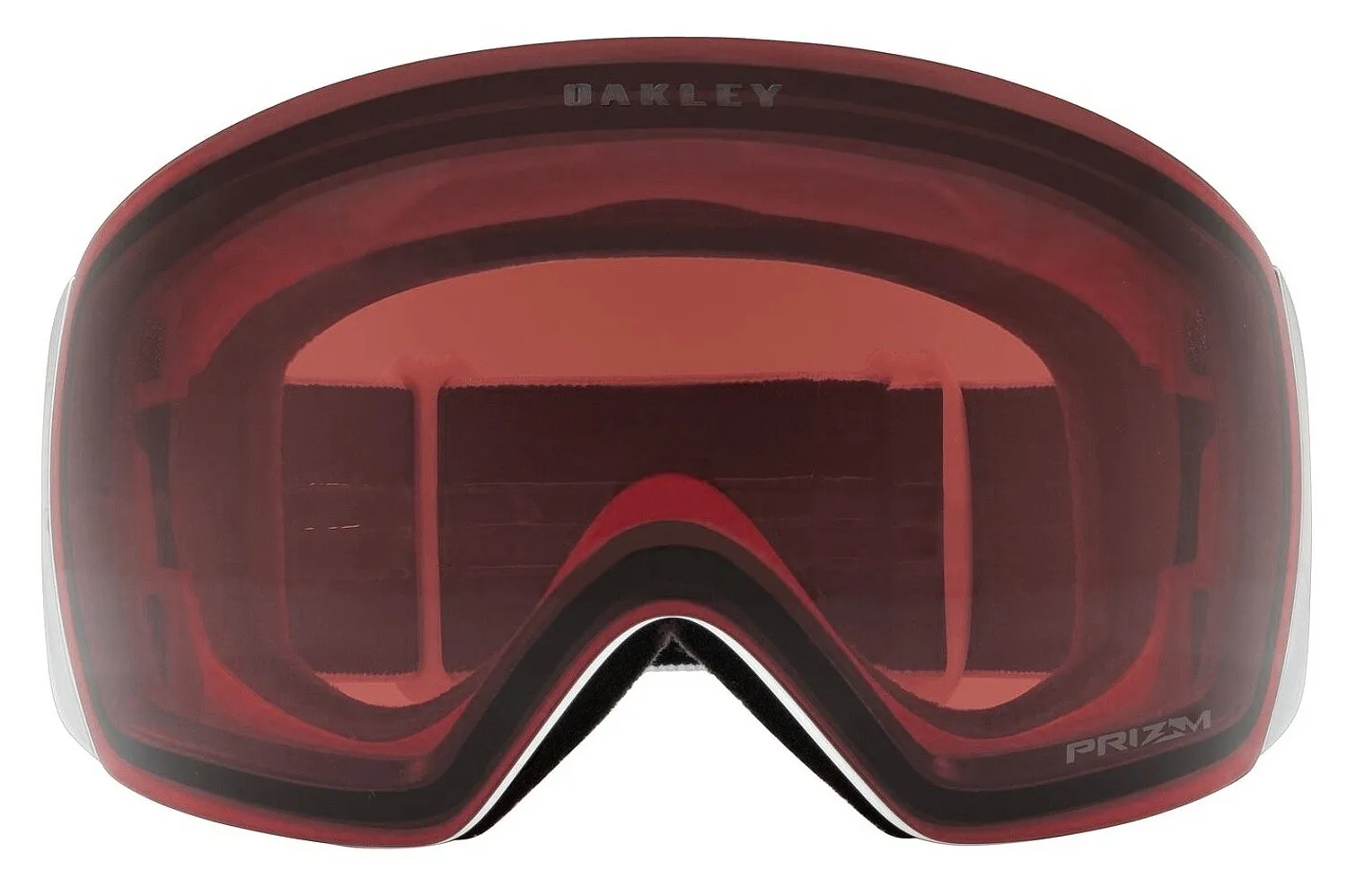 glasses Oakley Flight Deck L - Matte White/Prizm Garnet