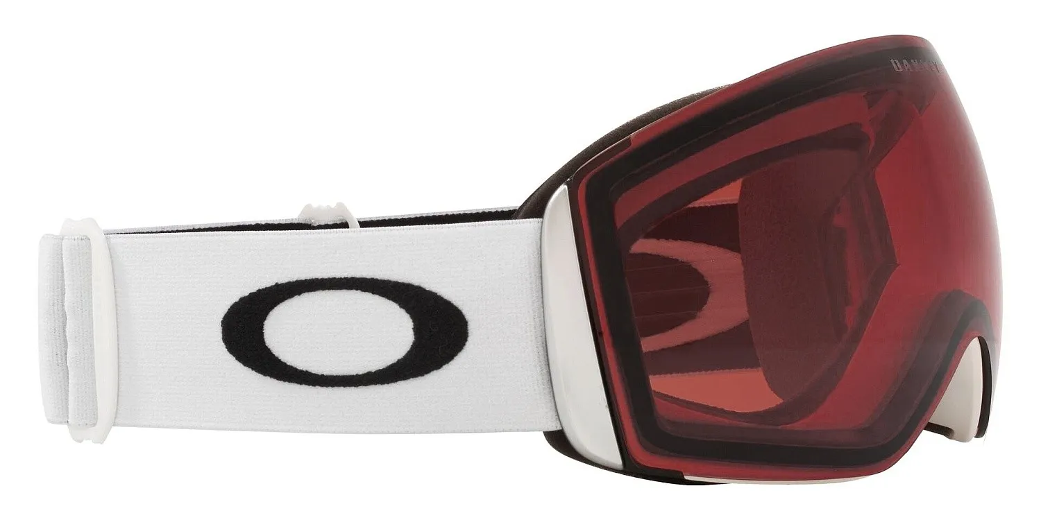 glasses Oakley Flight Deck L - Matte White/Prizm Garnet