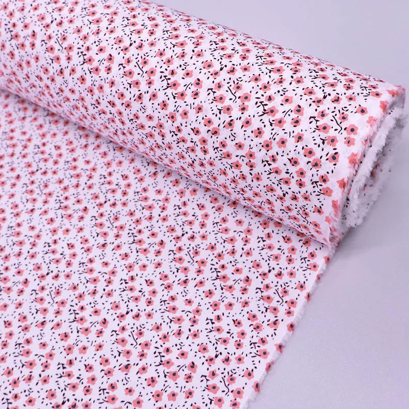 Great Value - Wide Width Floral Cotton - Fried Egg Flower - Pink