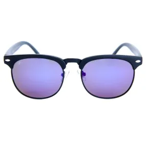 Happy Hour G2 Matte Black Blue Mirror Polarized