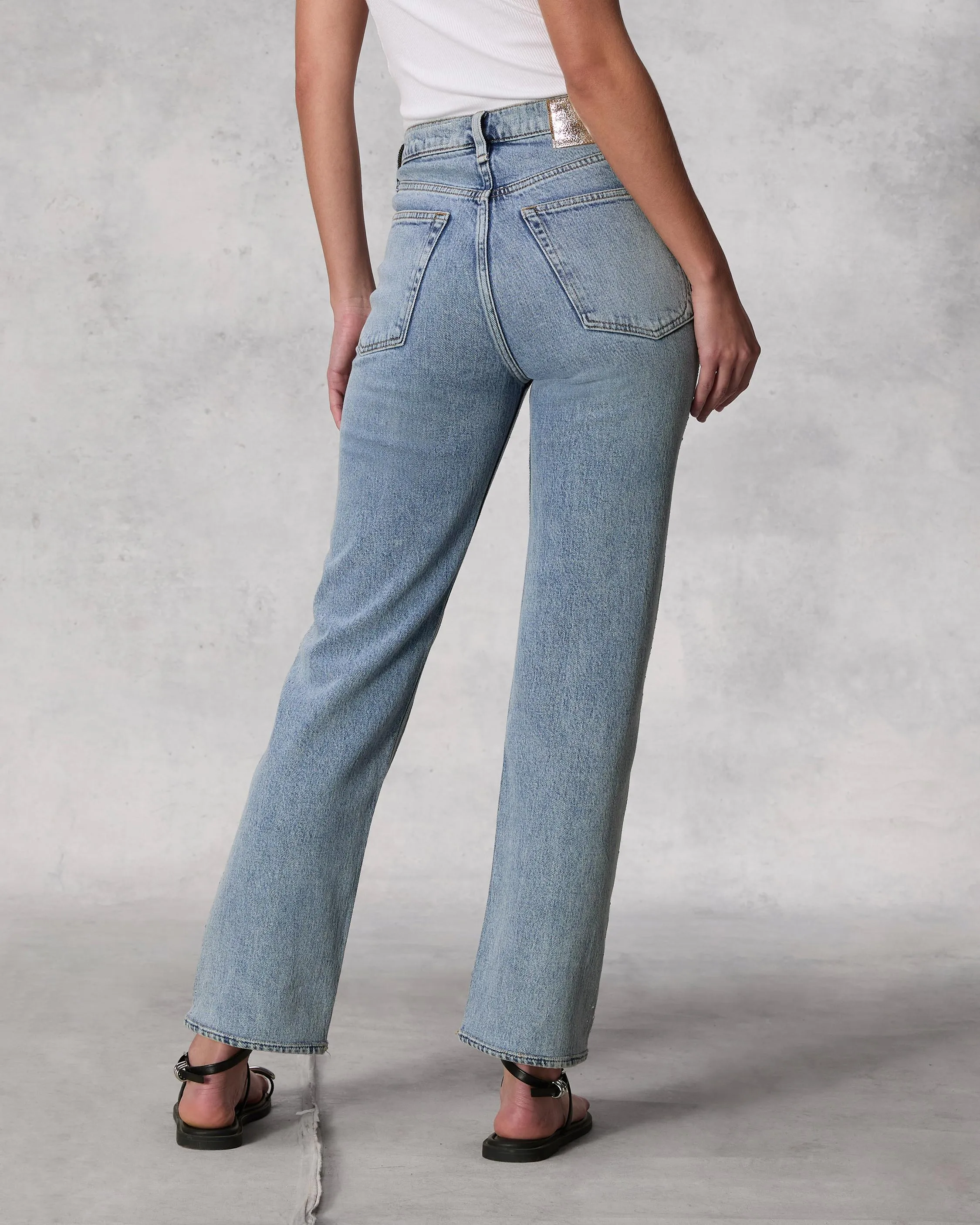 Harlow Ankle Straight Jean